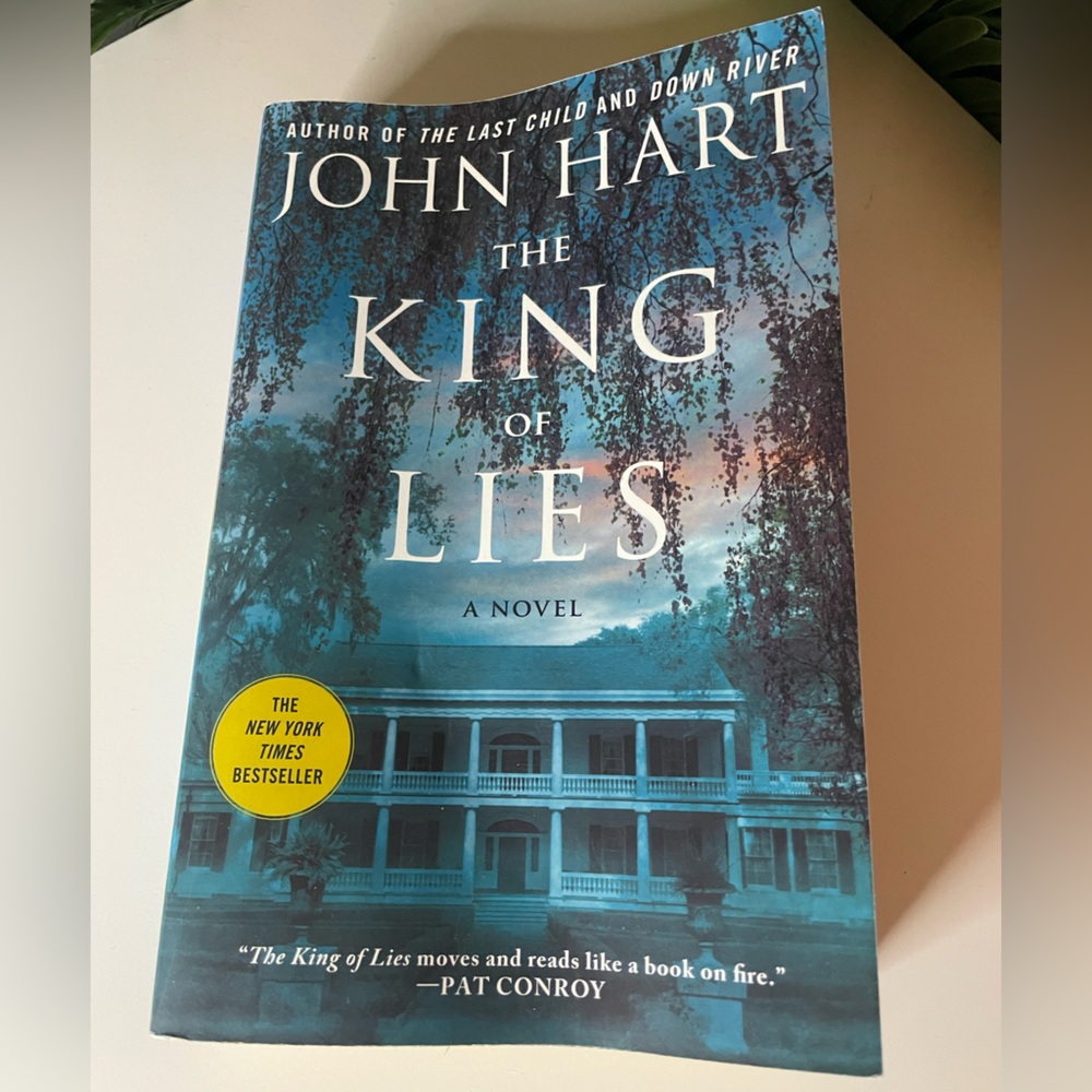 'The King of Lies' Novel - Blue Cover
